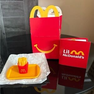 Lil McDonald’s Happy Meal Toy French Fry Tray #1